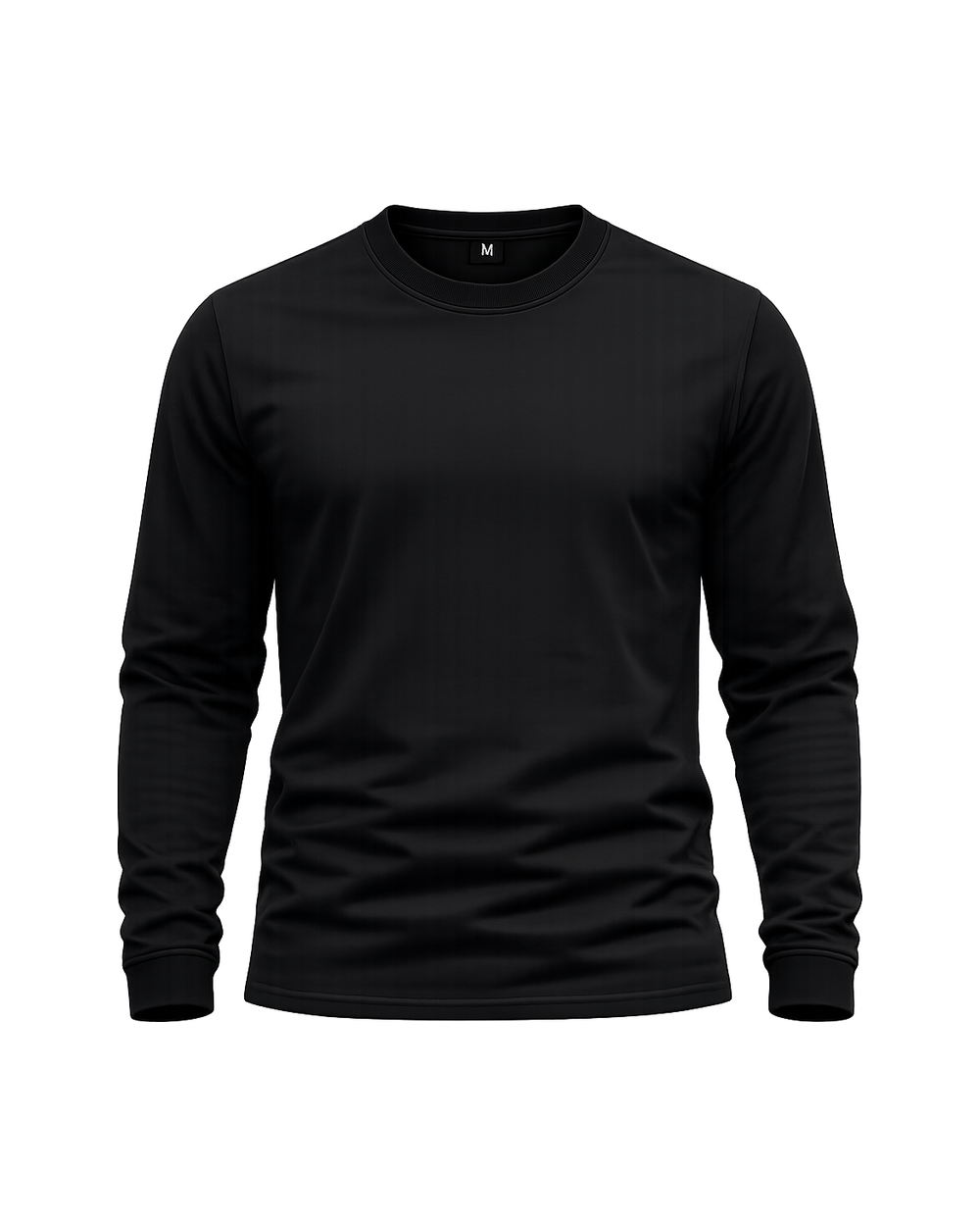 Long-Sleeve Black Tee