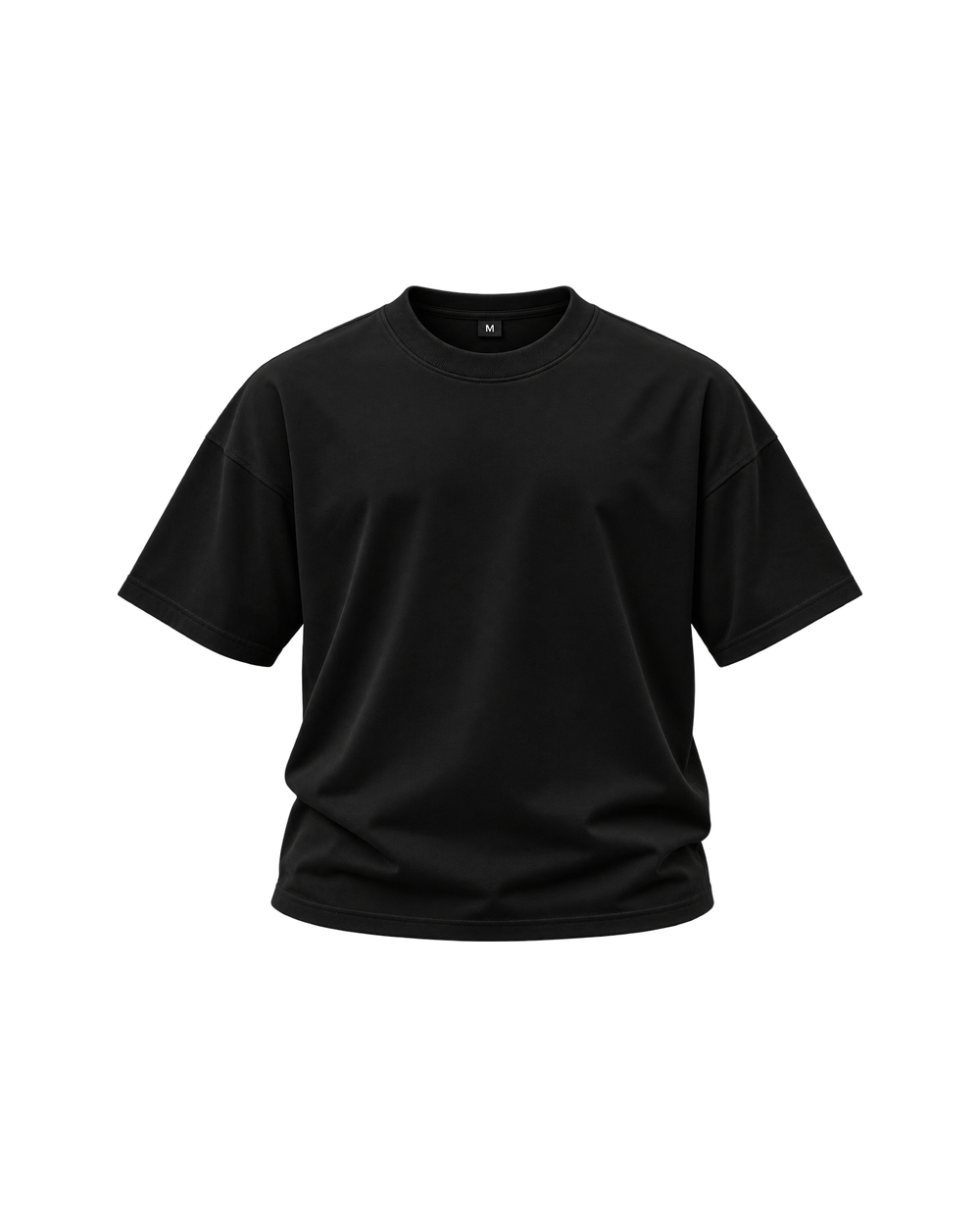 Oversized Black Tee