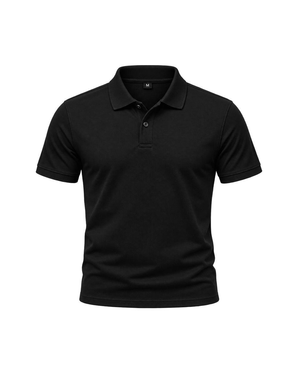 Black Polo Tee