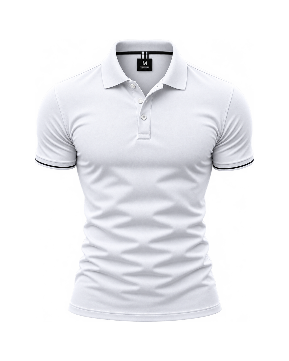 White Polo Tee