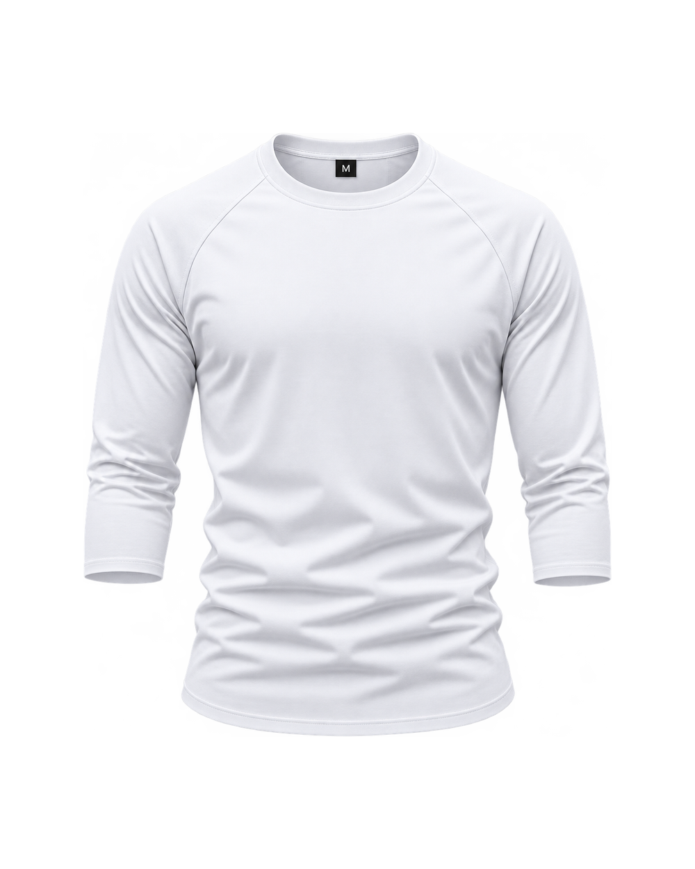 Raglan White Tee